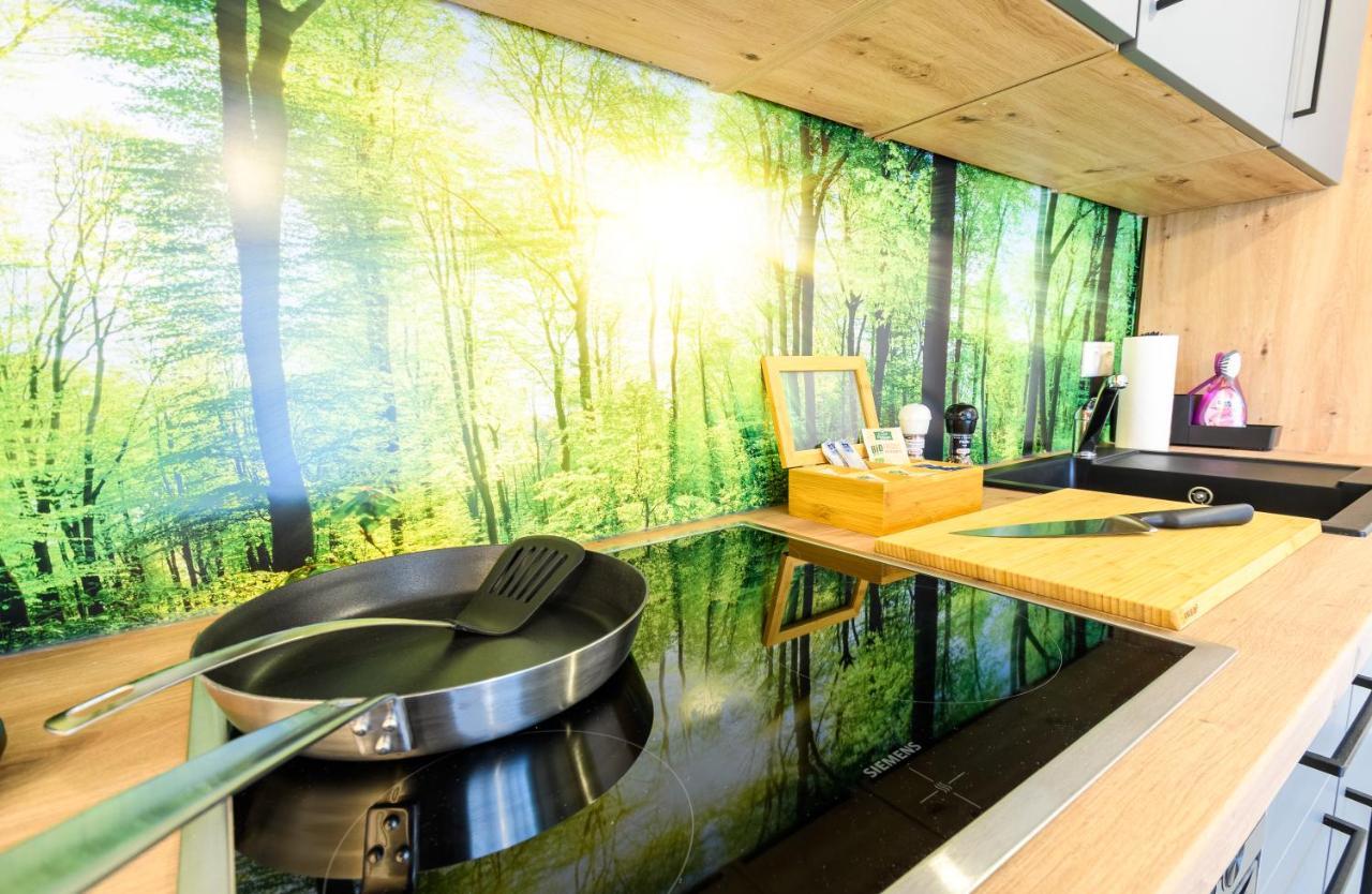 Orangehome: Waldlichtung - Zentral Zwischen Therme Und Stadtmitte บัดไอบ์ลิง ภายนอก รูปภาพ